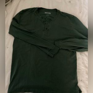 Ash and Erie Henley shirt size M